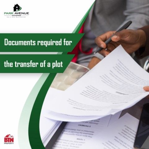 Documents required for the transfer of a plot title to the legal heirs