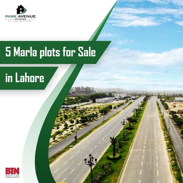 5 Marla plots for sale in Lahore