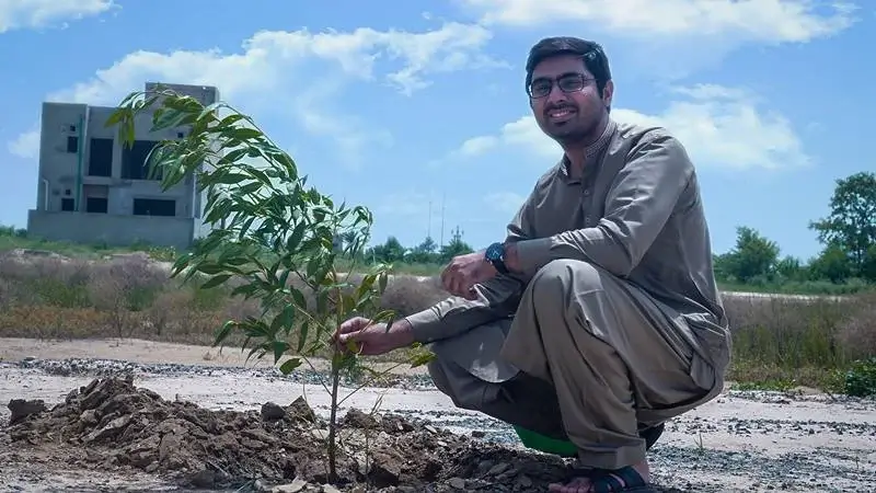 Green Park Avenue Drive tree plantation
